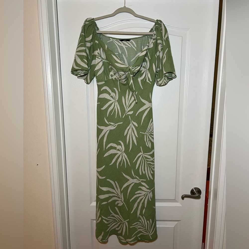 George Maxi Cut Out Tie Dress